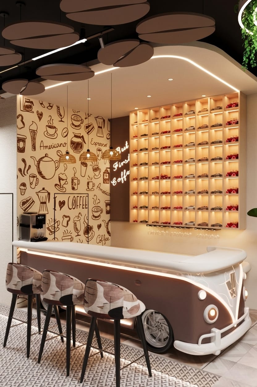 VW Camper Van Espresso Bar